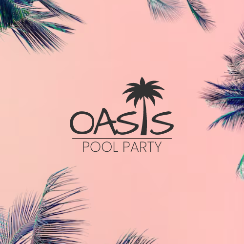 Oasis Pool Party Malia Logo New