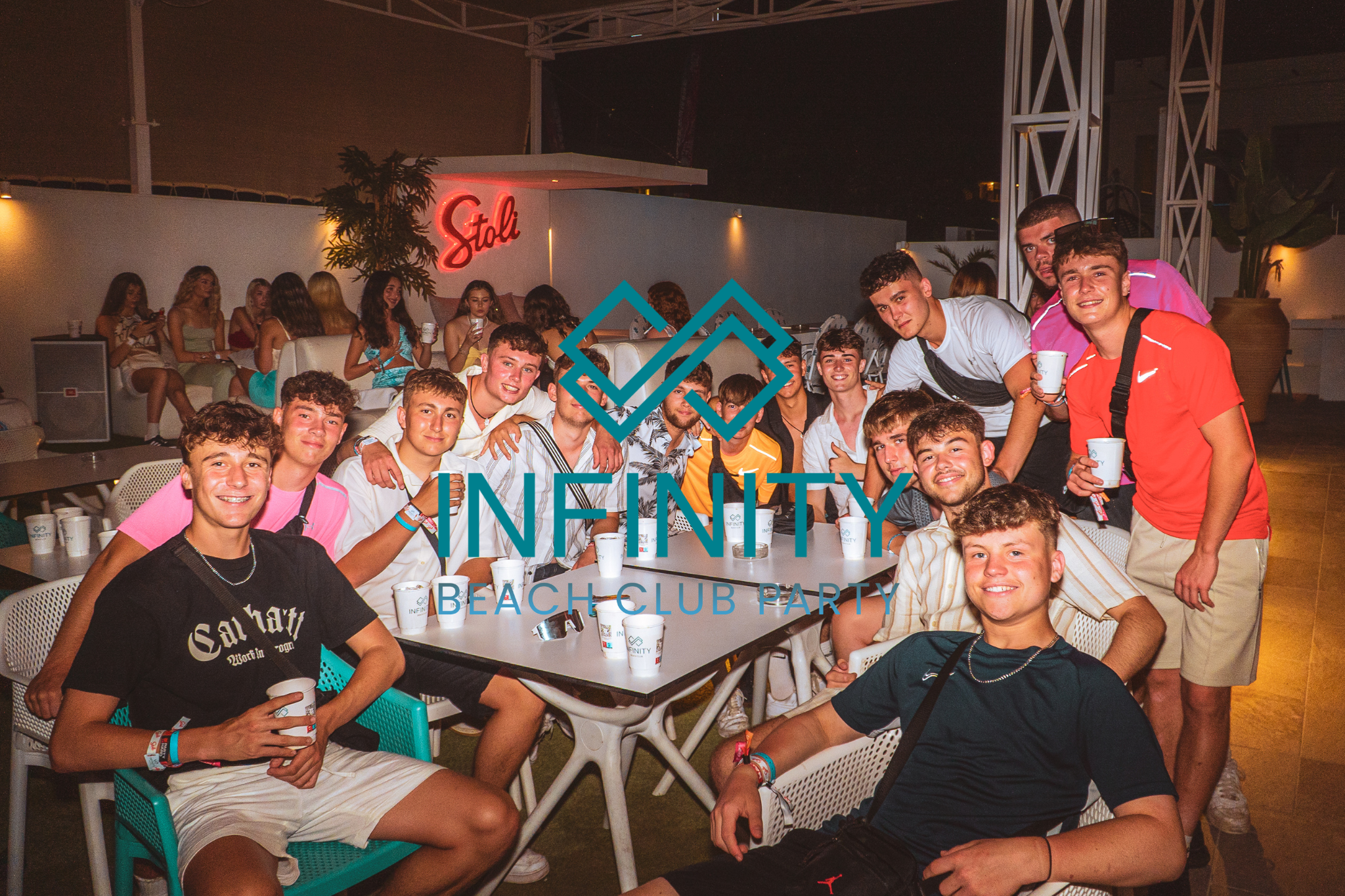 Infinity Beach Club Party Zante