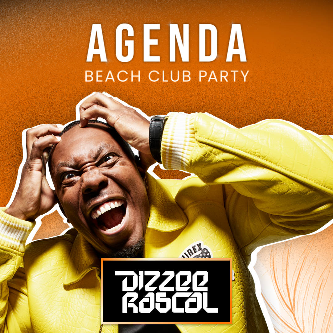 Agenda Beach Club Party Dizzee Rascal Artist