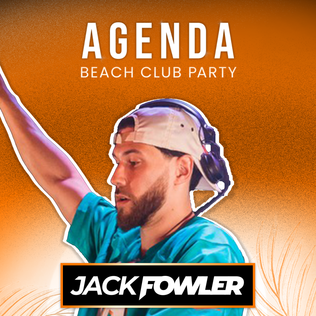 Agenda Beach Club Party Jack Fowler Artist