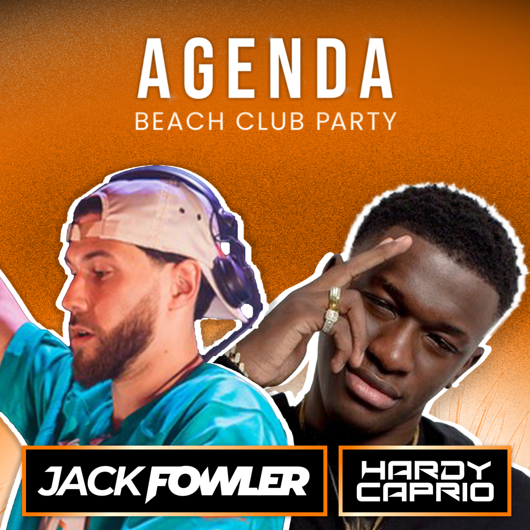 Agenda Beach Club Party Hardy Caprio + Jack Fowler Artists