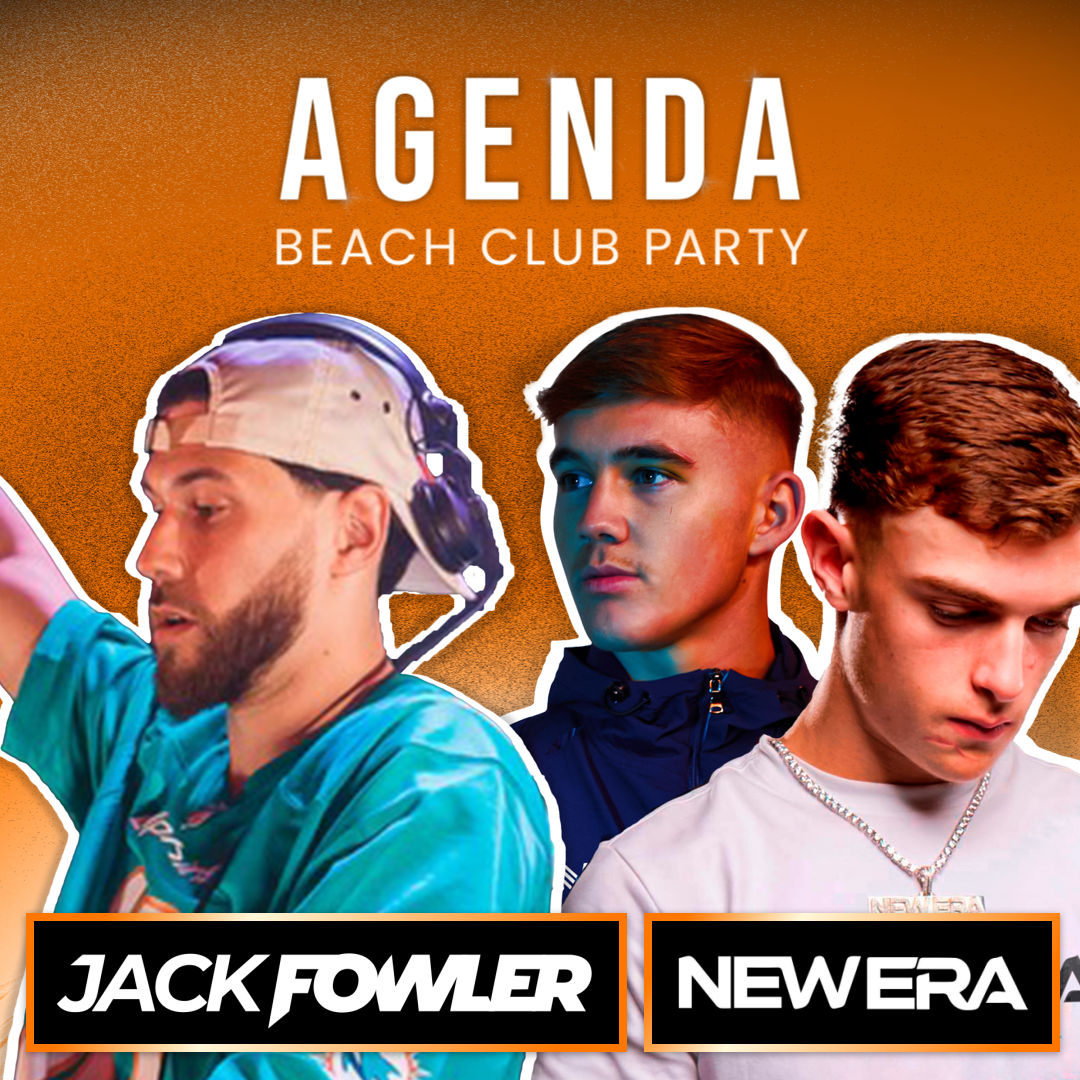 Agenda Beach Club Party Jack Fowler + New Era Artist