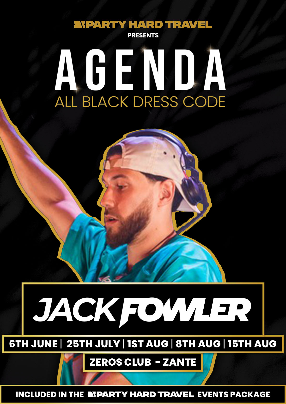 Jack Fowler Artist Agenda Urban Zante