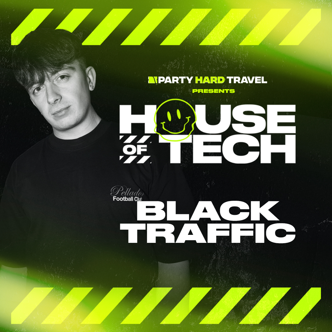 House of tech Kavos Artist Black Traffic