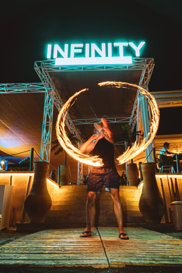 infinity beach club Zante