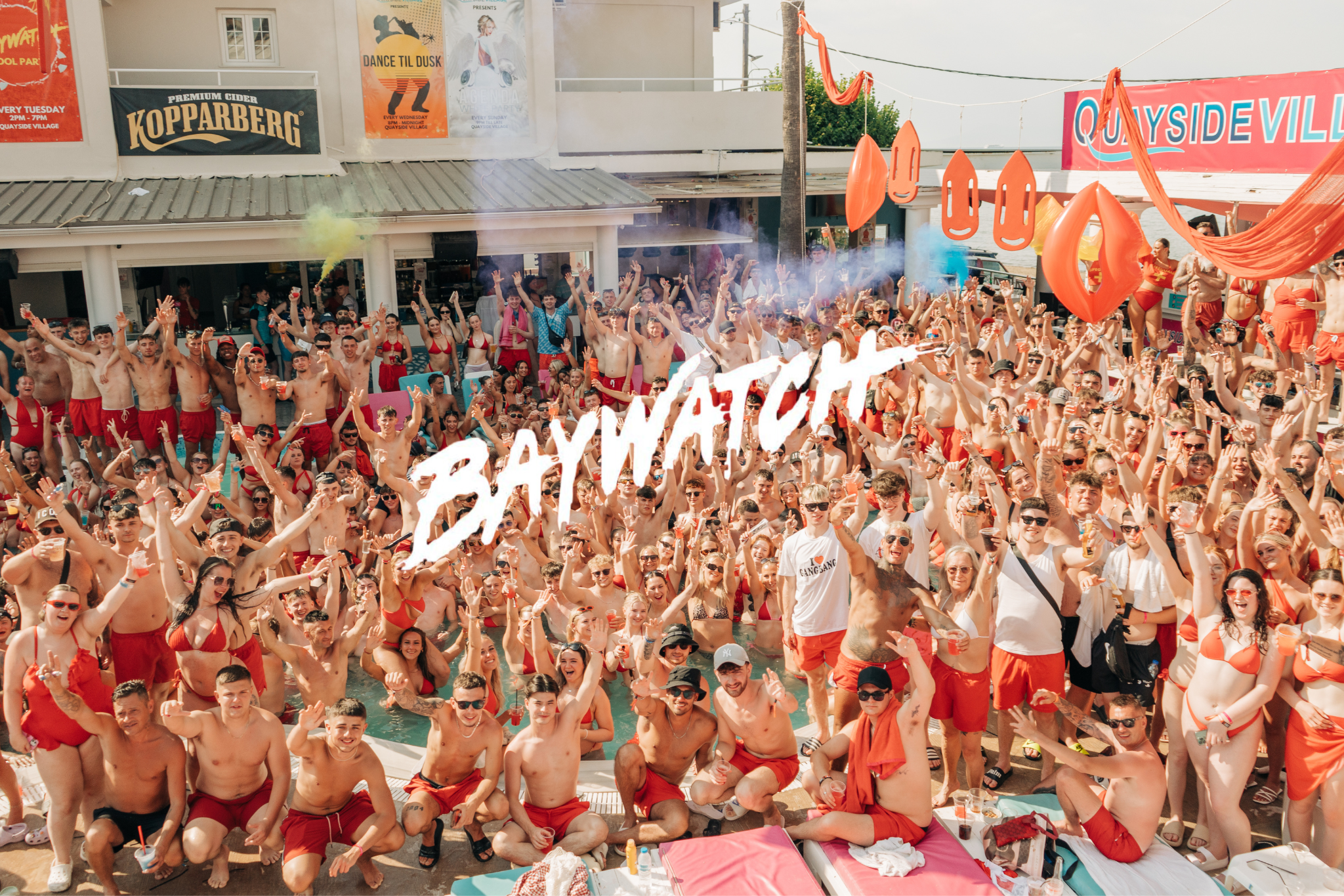 Baywatch Pool Party Kavos