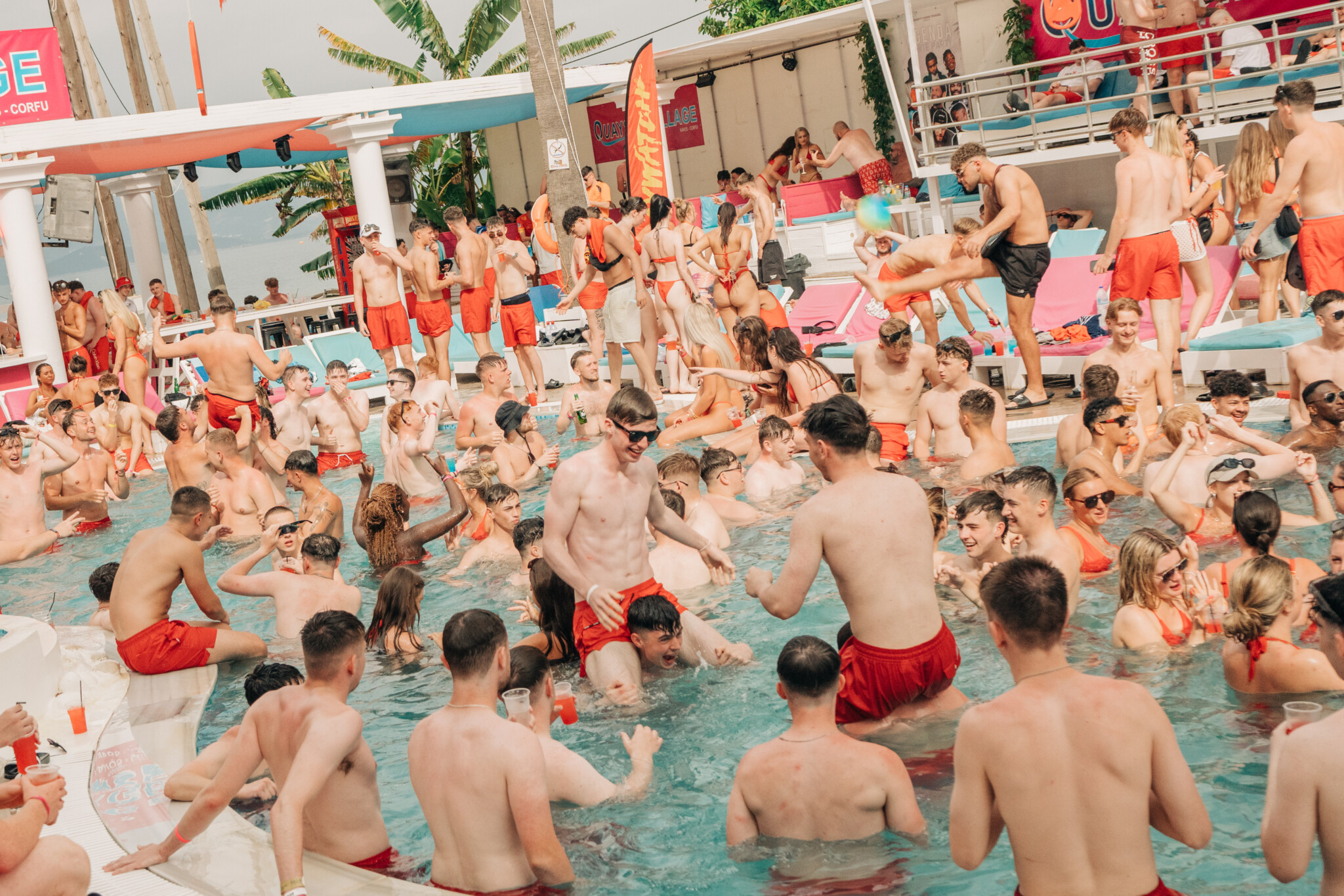 Baywatch Pool Party Kavos