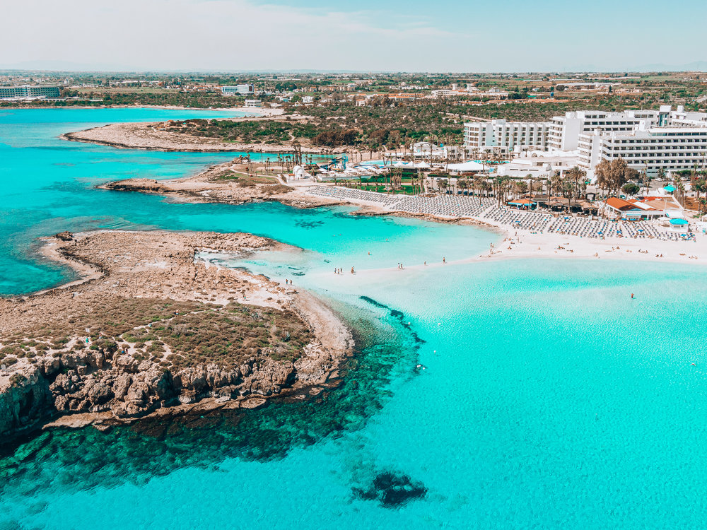 Nissi Beach Drone Ayia Napa