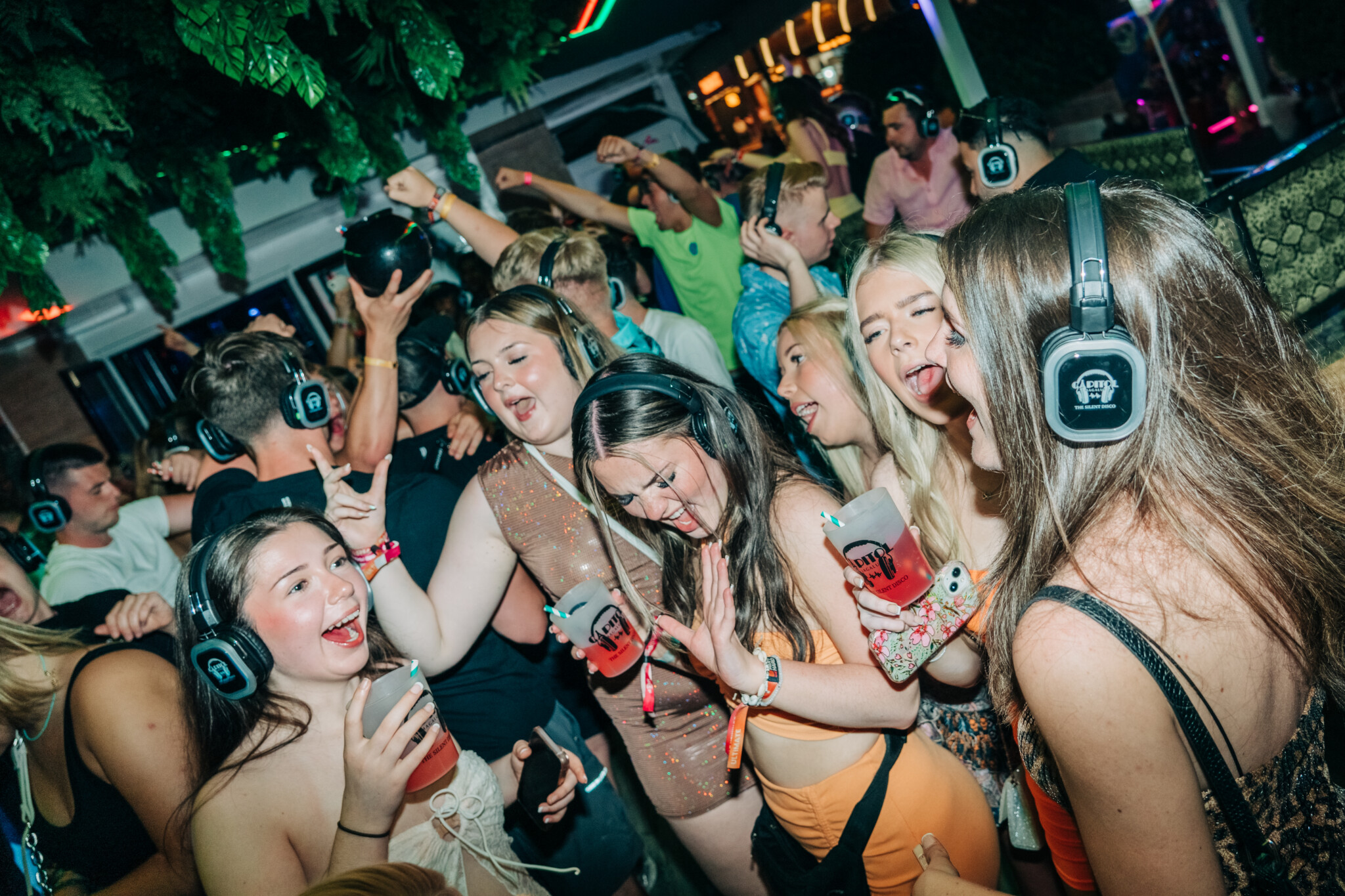 Silent Disco Capital Bar Magaluf 2024